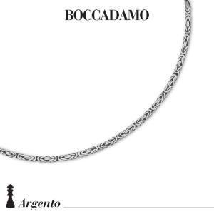 Collar de cadena bizantina cuadrada