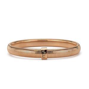 Jj/br30 brazalete tubogas bañado en oro rosa