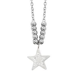 Collar con estrella colgante