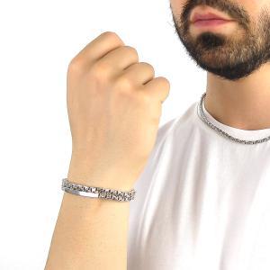 Pulsera de cadena veneciana diamantada con placa