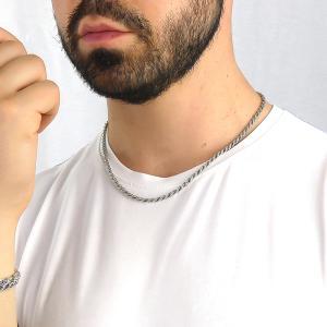 Collar de cadena de cuerda grande