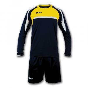 Kit calcio vermont blu/giallo
