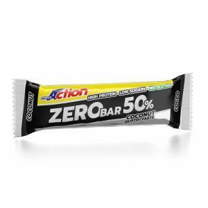 Proaction barretta proteica zero bar 60g 50% cocco