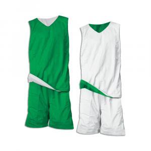 Kit basket double - verde/bianco