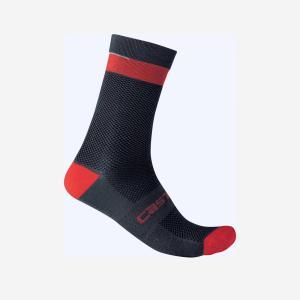 Alpha 18 sock - savile blue/red