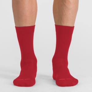 Matchy wool  socks - tango red