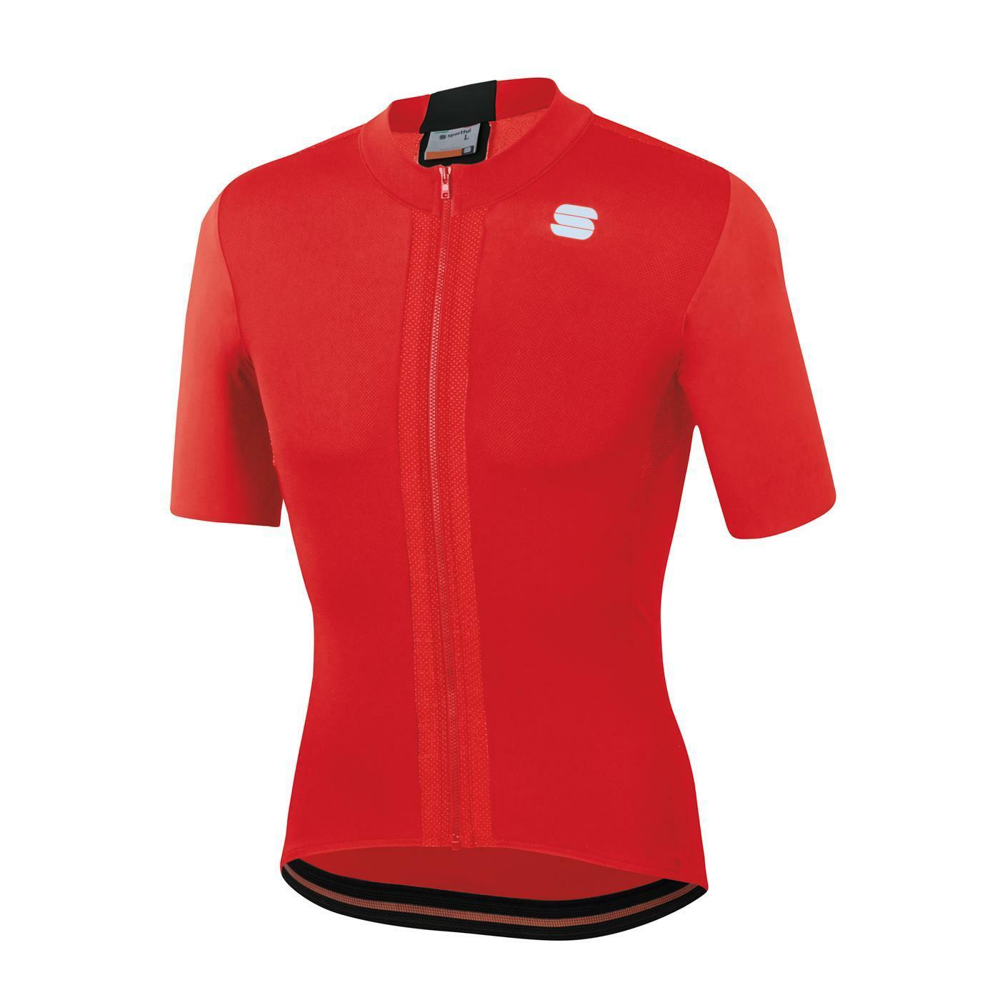 sportful sportful maglia strike short sleeve jersey rosso