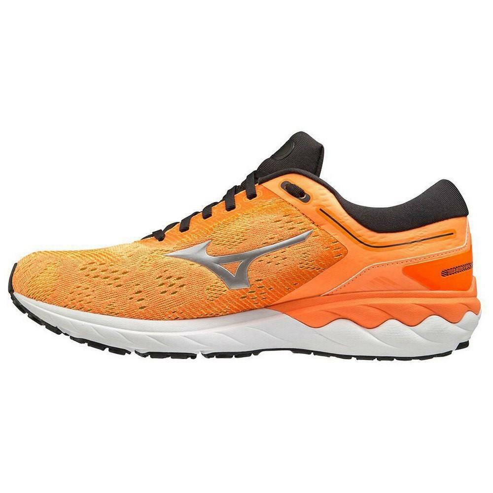 mizuno mizuno scarpa running wave skyrise arancione