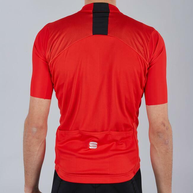 sportful sportful maglia strike short sleeve jersey rosso