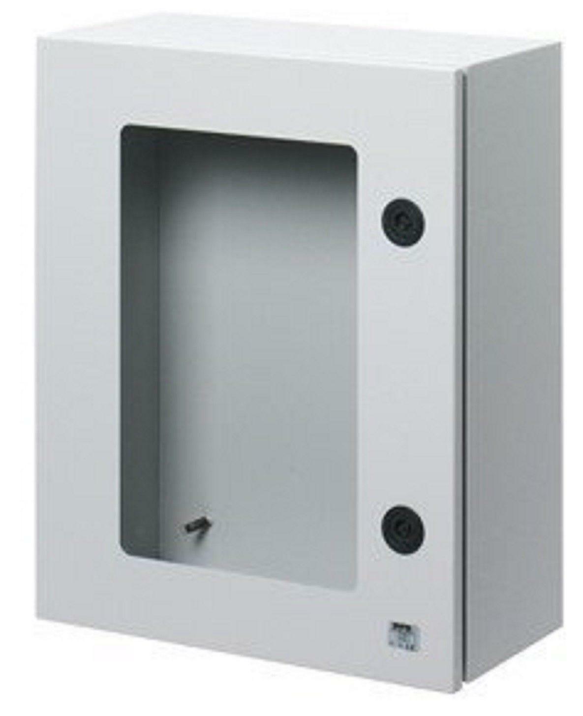 GEWISS QUADRO STAGNO IN METALLO CONTENITORE CON OBLO IN VETRO E SERRATURA 650X40