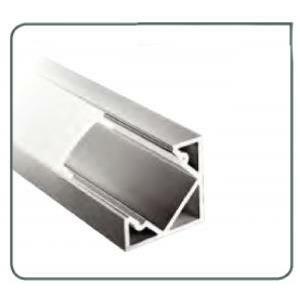 Profilo angolare in alluminio c. bianco per strisce led io39246