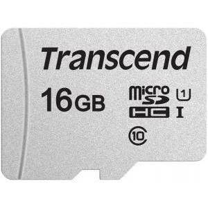 Scheda di memoria transcend 300s 16gb microsd