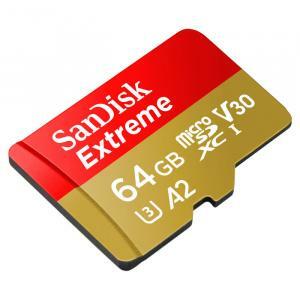 Scheda memoria  extreme 64gb microsd
