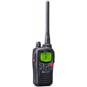 Ricetrasmittente dual band pmr446/lpd waterproof walkie talkie g9 pro c1385