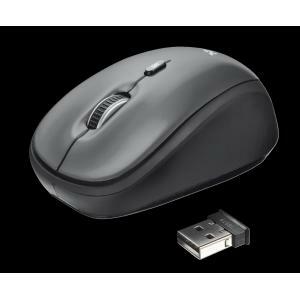 Trust yvi wireless mouse black mouse ottico compatto 18519