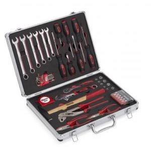 Set utensili valigetta mistral tool set 52pz alluminio  krt951001