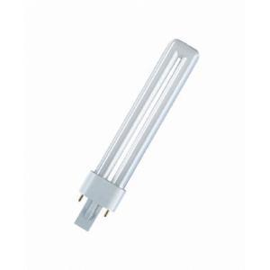 Lampada fluorescente compatta dulux s 9w/830 g23 fs1 senza alimentatore integrato ds9830