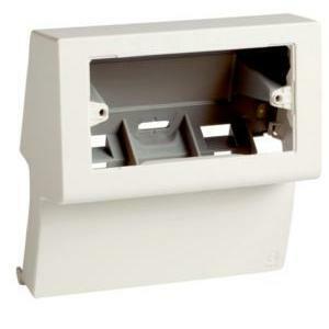 Sbni 4-3 w scatola porta apparecchi universale per canale tbn bianco b03581