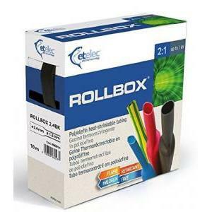 Rollbox 4.8bk dispenser guaina nera  rb0048