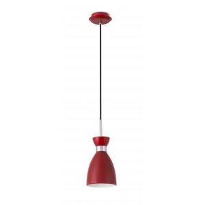 Lampada lampadario sospensione retro rosso 1xe14 20w design anni 60 20018
