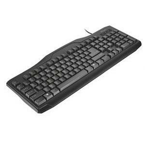 Classicline keyboard layout italiano nero tastiera resistente all'acqua 20521