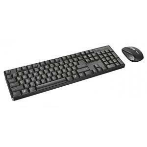 Ximo wireless keyboard & mouseit tastiera e mouse compatto nero 21134