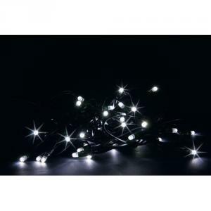 Lucciolone a led bianche decorazione natalizie luci natale catena 100 lucciole bianche 10 mt 20 flash