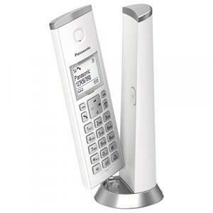 Telefono cordless bianco singolo kx-tgk220jtw