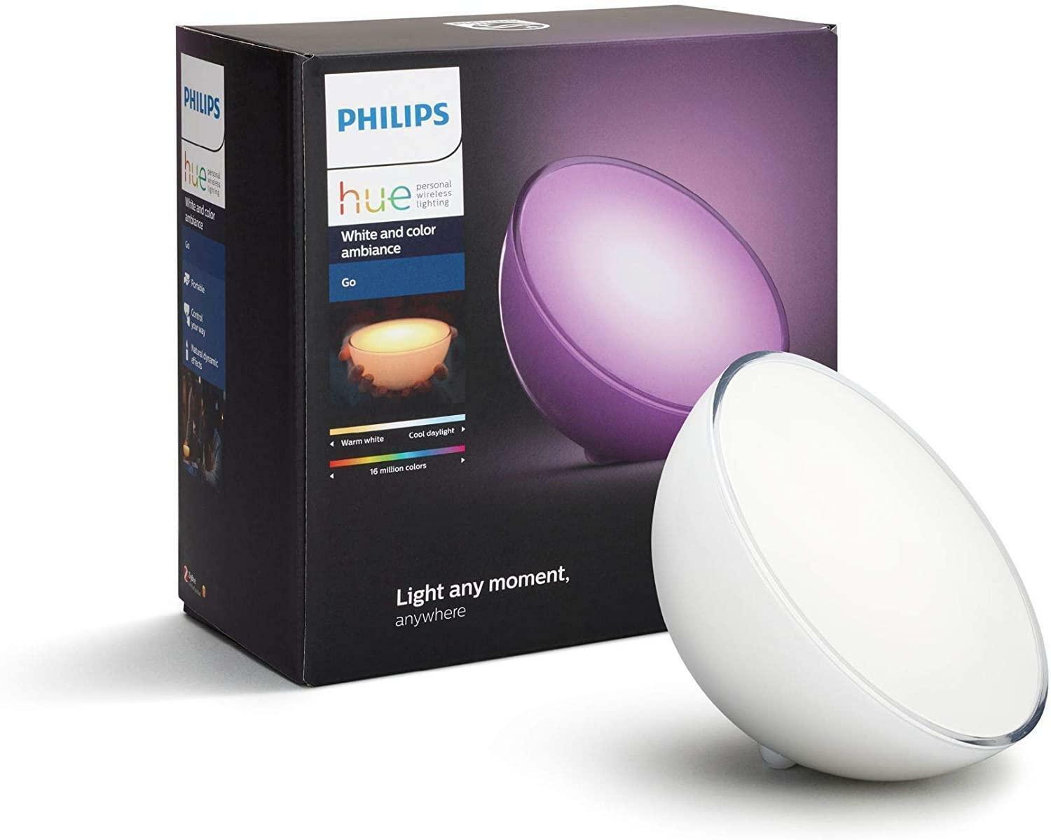 PHILIPS PHILIPS HUE GO LAMPADA WIRELESS WHITE AND COLOR AMBIANCE