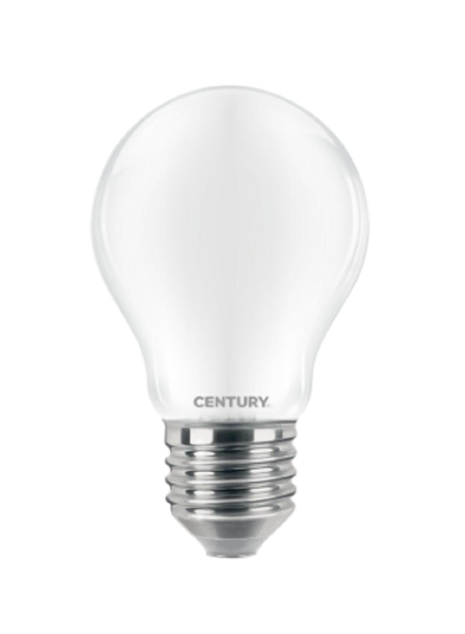 century century lampada filamento led incanto saten goccia a60 - 12w - e27-3k