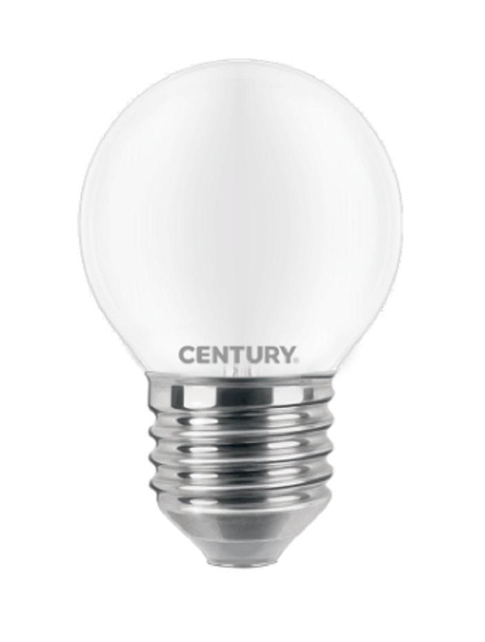 century century lampada filamento  led incanto saten candela  6w  e27 3000k insh1g-062730