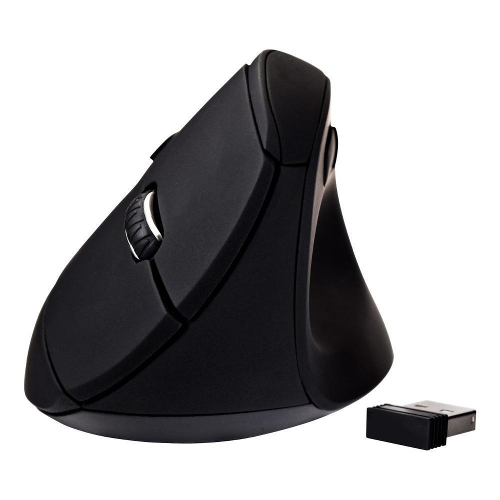 varie elettroniche mouse vertical wireless optical ergonomic nero v7 mw500-1e