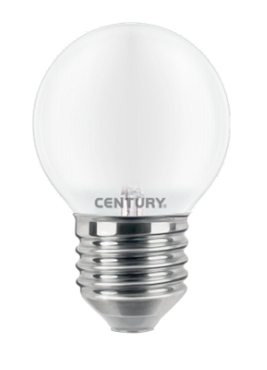 century century lampada a filamento led incanto saten sfera - 4w - e27 - 4000k -insh1g-042740
