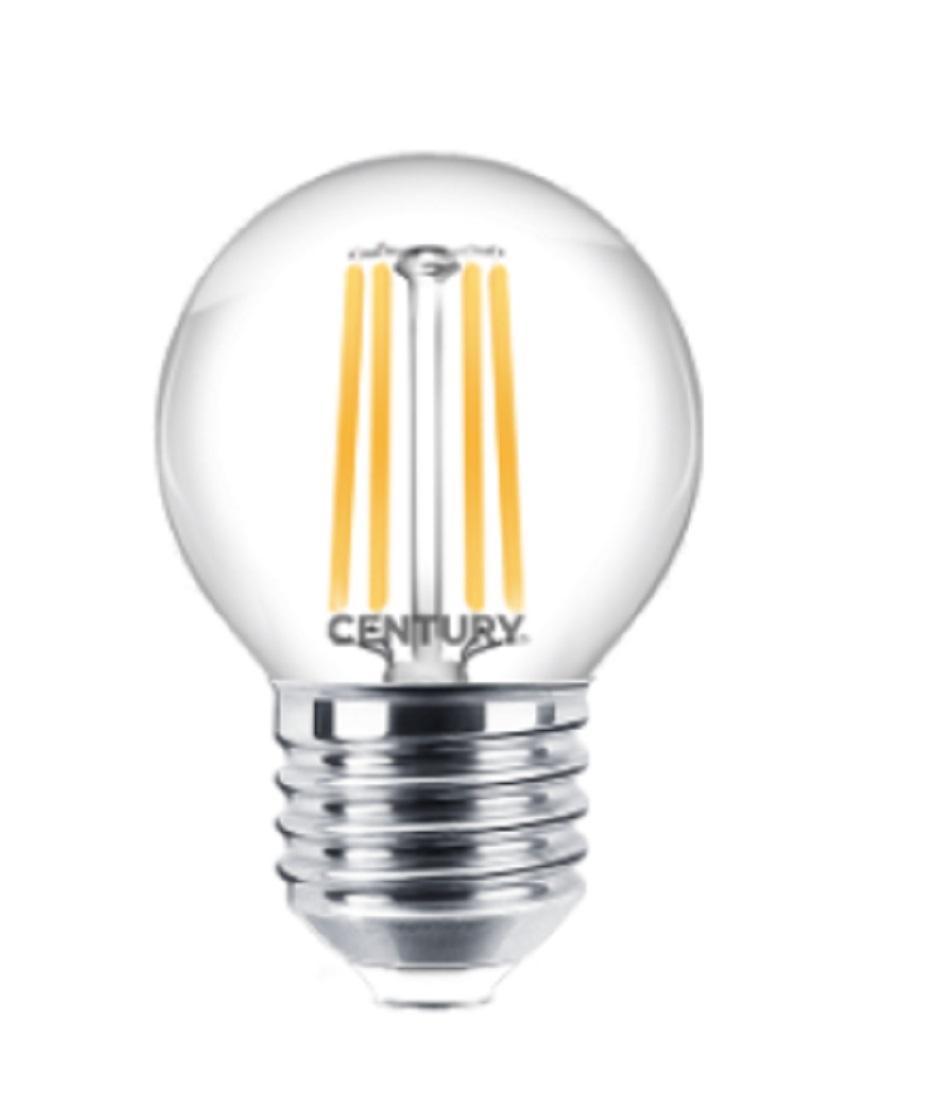century century lampade filamento led incanto chiara sfera - 4w - e27 - 4000k  inh1g-042740