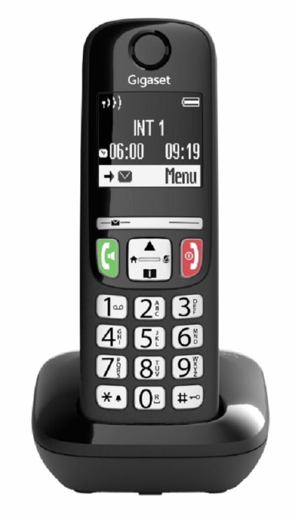 GIGASET GIGASET TELEFONO CORDLESS GIGASET E270 E SERIES BLACK VIVAVOCE E270  BLACK