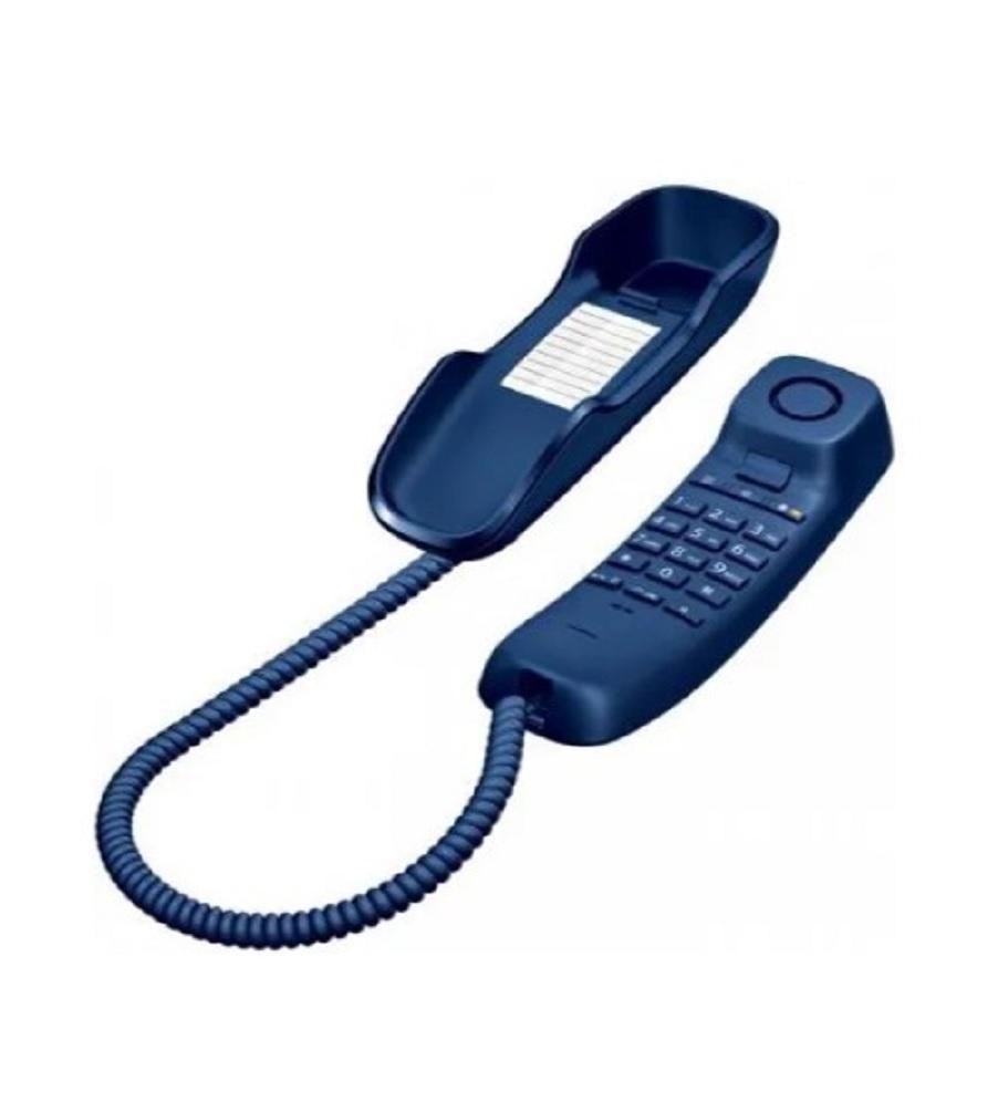 siemens siemens gigaset telefono fisso a filo colore blu - da210 blue