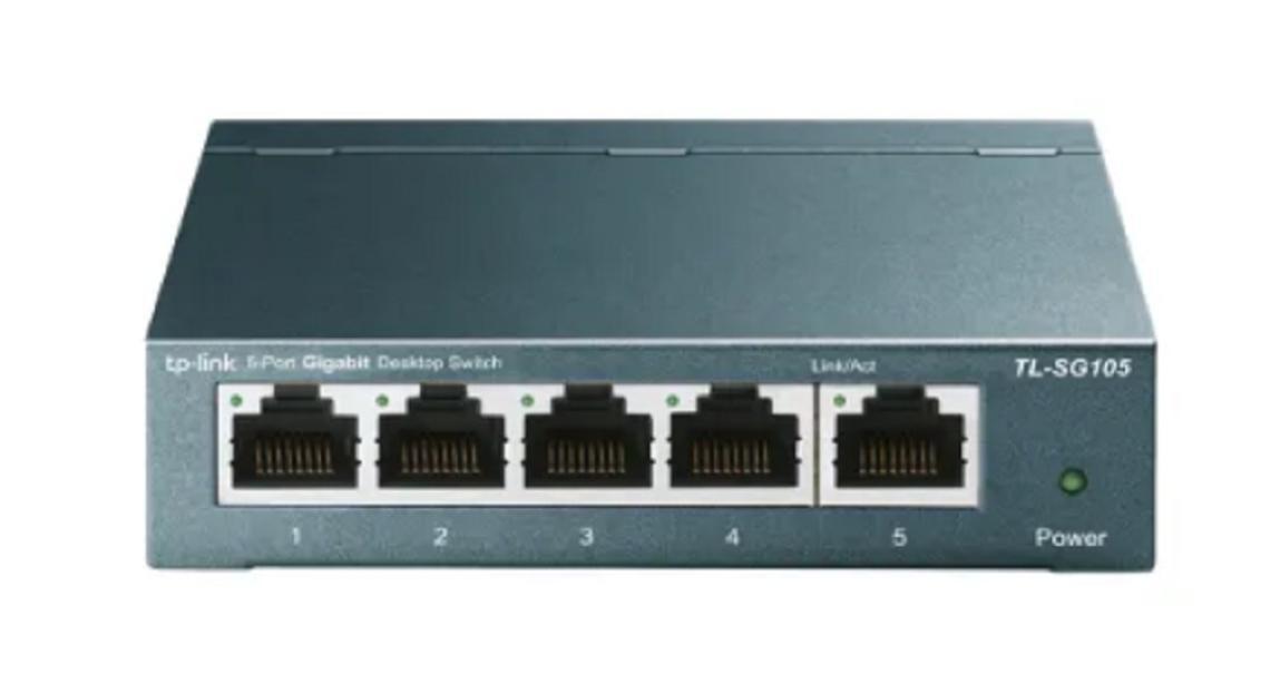 tp-link tp-link switch di rete 5 porte desktop gigabit tl-sg105