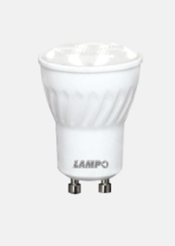 lampo lampo lampada led 4.5w 230v dia.35mm 3000k classe e dikled35gu10bc