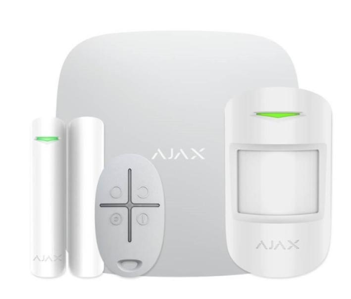 ajax ajax starterkit white eu wireless kit antifurto wi-fi  ajax starterkit white 38168