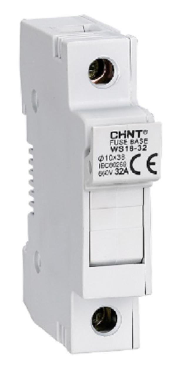 chint chint ws18/32-1pn -portafusibile sez 1p+n 10,3x38 32a 1m 80505