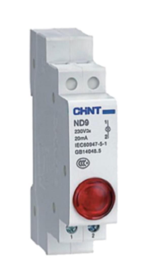 chint chint nd9-r230 - indicatore spia led modulare  115-2 594113