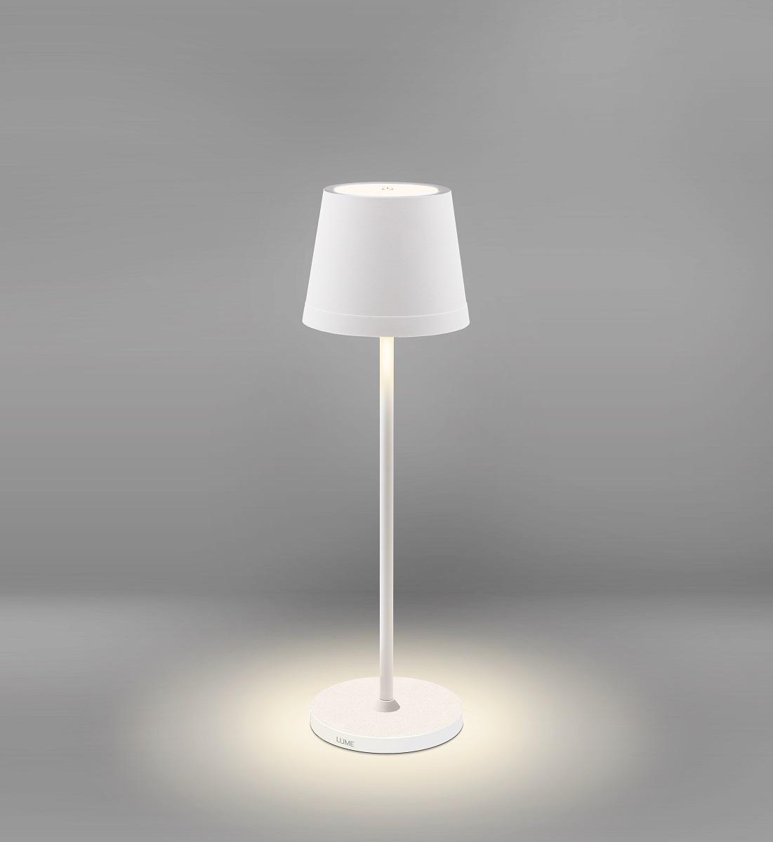 century century lampada  da tavolo led lume plus ricaricabile bianco - 2,2w lmpb-023827
