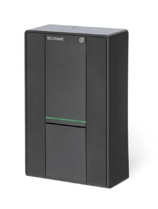 scame scame wall-box be-w2 t2 22kw app trifase lite t2 3p+n+t 32a 400v 205.w119-d