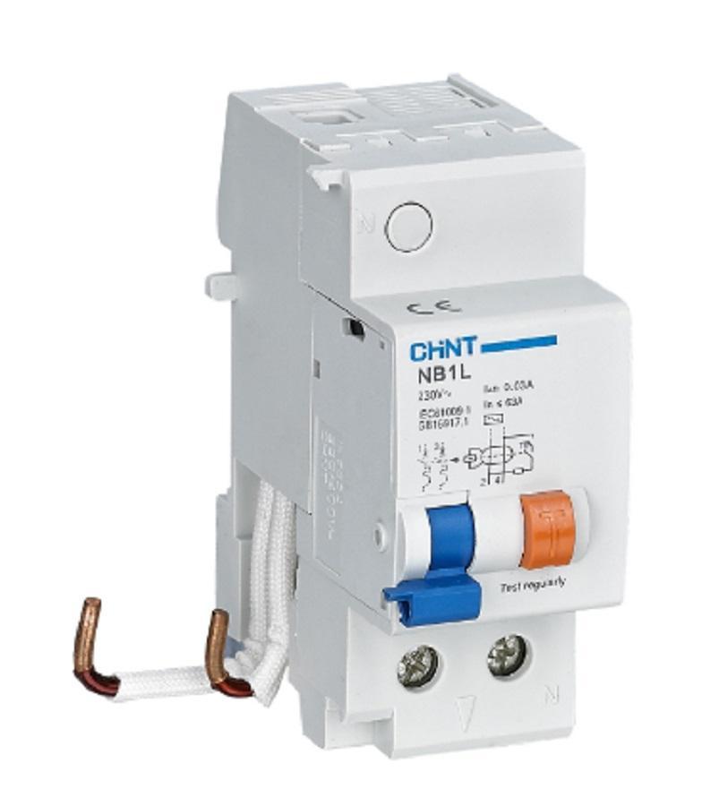 chint chint nb1l-63/2p-ac300 blocco differenziale  accoppiabile  2p 50/63a 300ma tipo ac 198424