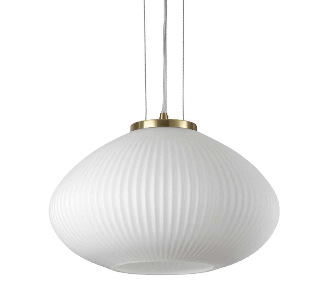 ideal lux ideal lux lampada sospensione mod. plisse' sp1 d35 ottone 264547