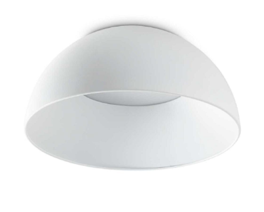ideal lux ideal lux lampada da soffitto  corolla-1 pl plafoniera bianco 297149