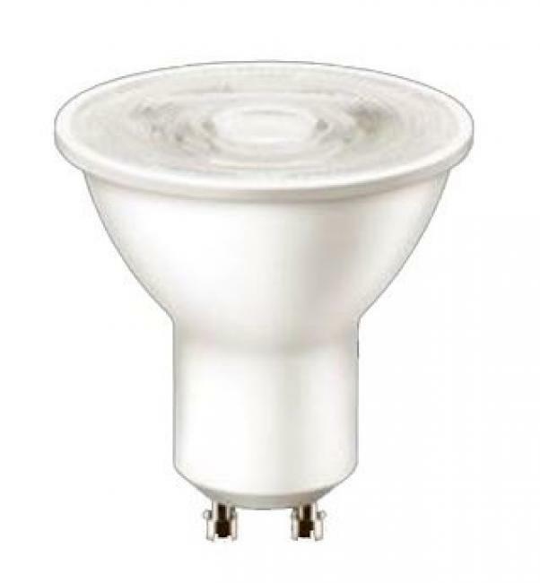 mazda mazda lampada led 500 lm gu10 827 120 2700k vetro opaco luce calda mzdgu1070827120