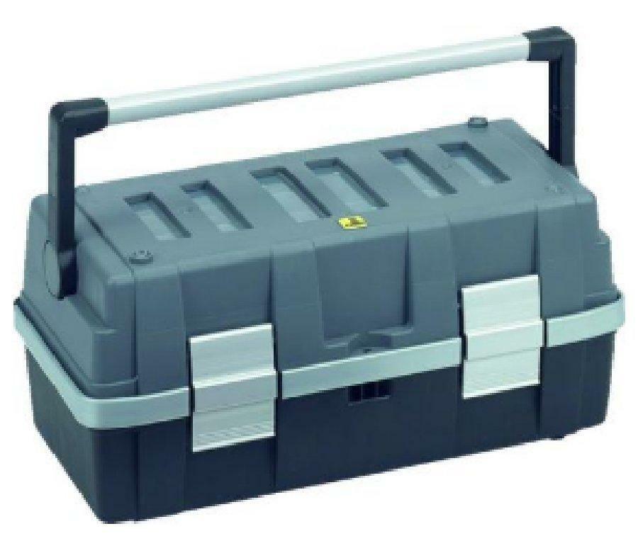 intercable intercable valigetta cassetta in resina per attrezzi mcplus alu c18