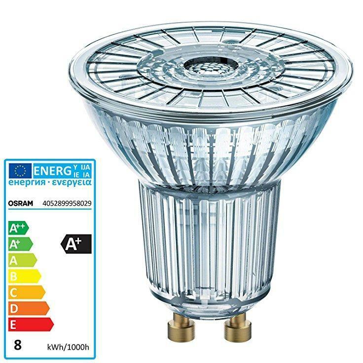 ledvance ledvance lampada led retrofit dimmerabile con riflettore par16 d8036 7.2w/840220-240vgu10fs1