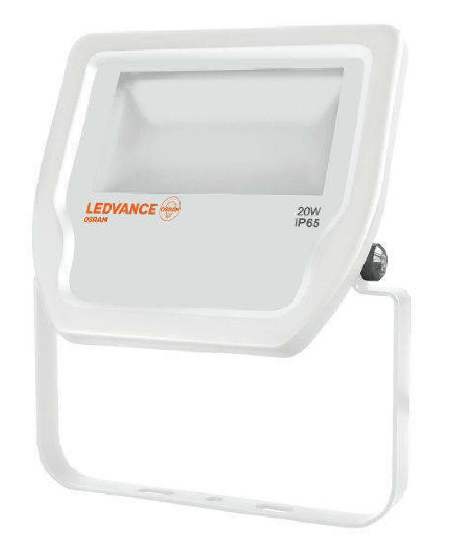 ledvance ledvance faretto proiettore floodlight led 20w/3000k white  ip65  flood20830w